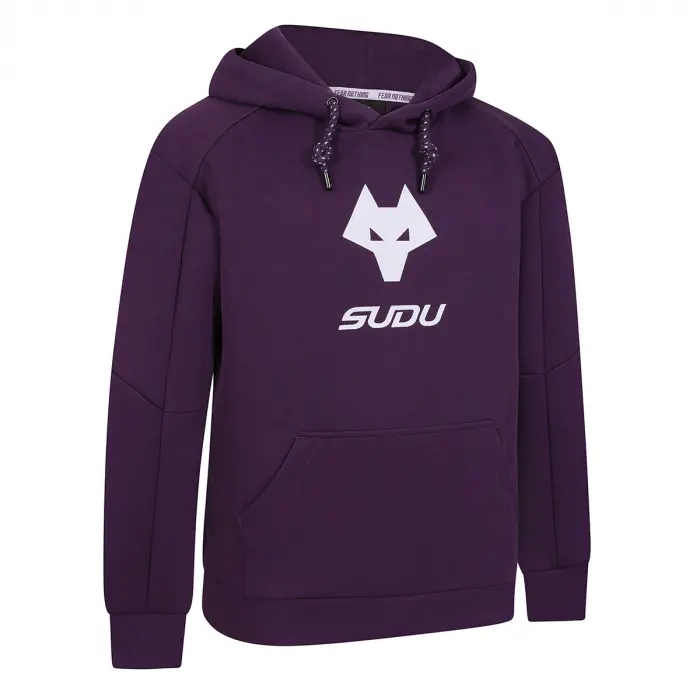 Wolverhampton Wanderers Store | Shop Official 2025-26 Coaches Travel Hoodie – Purple – Junior Wolves Gear